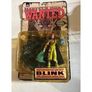 Marvel's Most Wanted X-Men Blink Action Figure ToyBiz 1998 New In Package